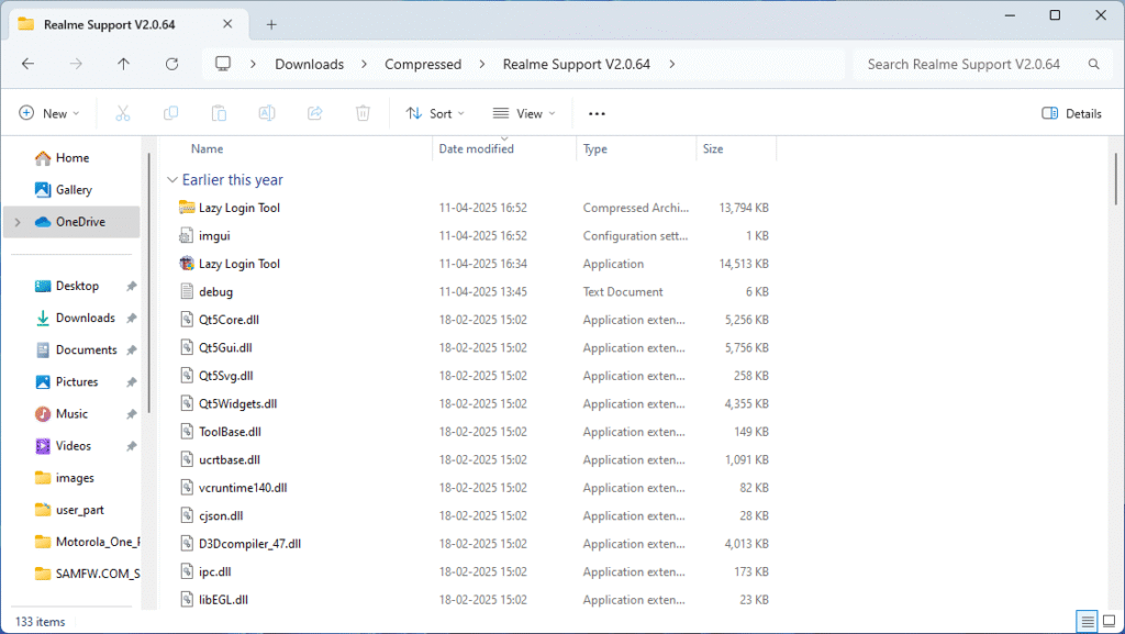 Lazy Login Tool - Realme Auth Flashing Tool 2 1