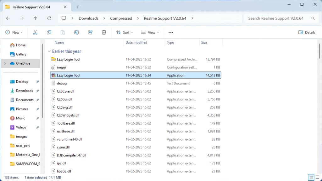 Lazy Login Tool - Realme Auth Flashing Tool 3 2